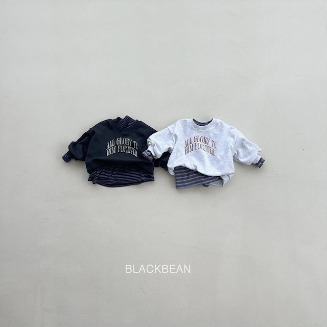 【取寄】blackbean|glory sweatshirt|グローリースウェット|S-XL|kids|26 autumn
