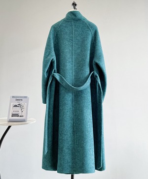 ブルーミング・シャドウズ 　スタンドカラーラグランコート　M25112