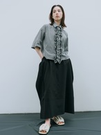 アシンメトリースカート　black