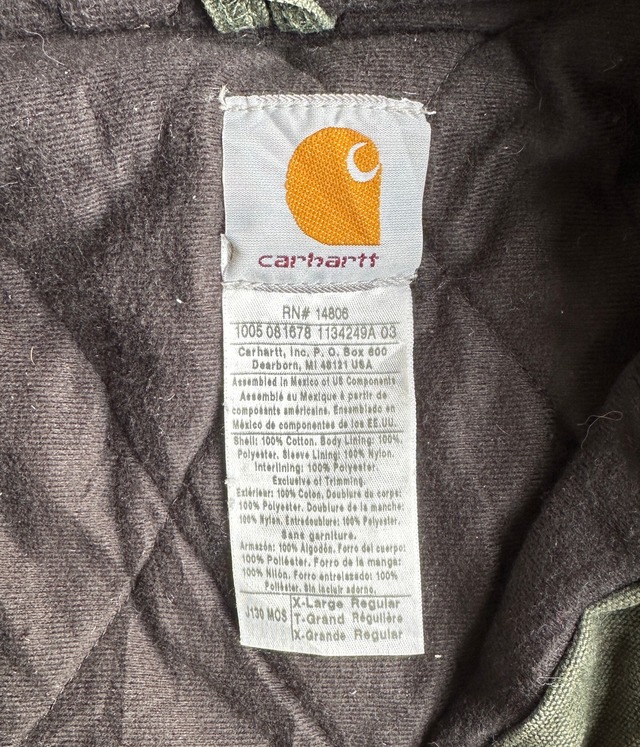 -Carhartt- Vintage 00s XL Active jacket