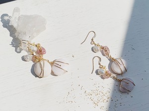 Pukashell earrings