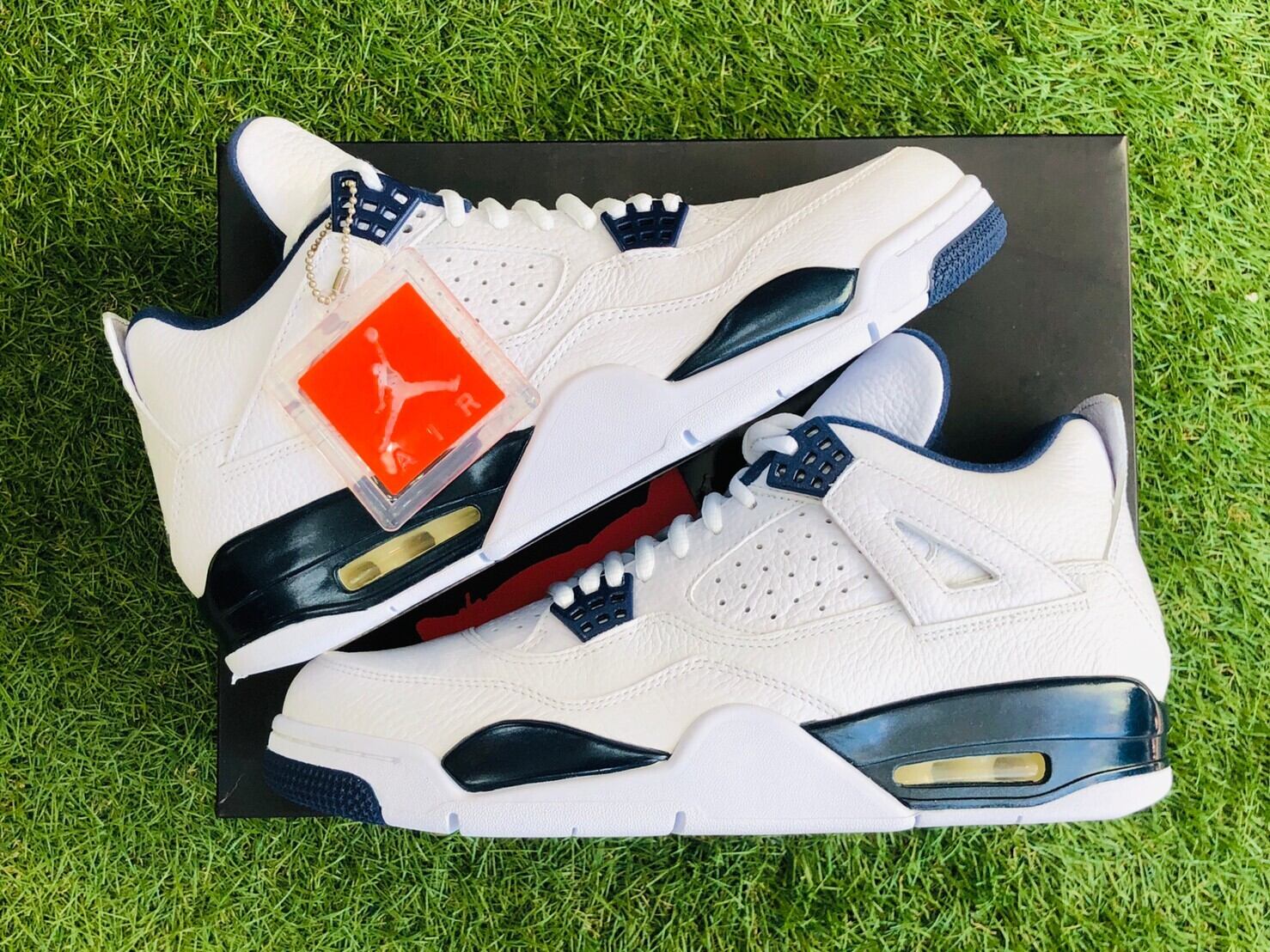 NIKE AIR JORDAN 4 RETRO LS COLUMBIA 28cm 314254-107 75JJ9494 