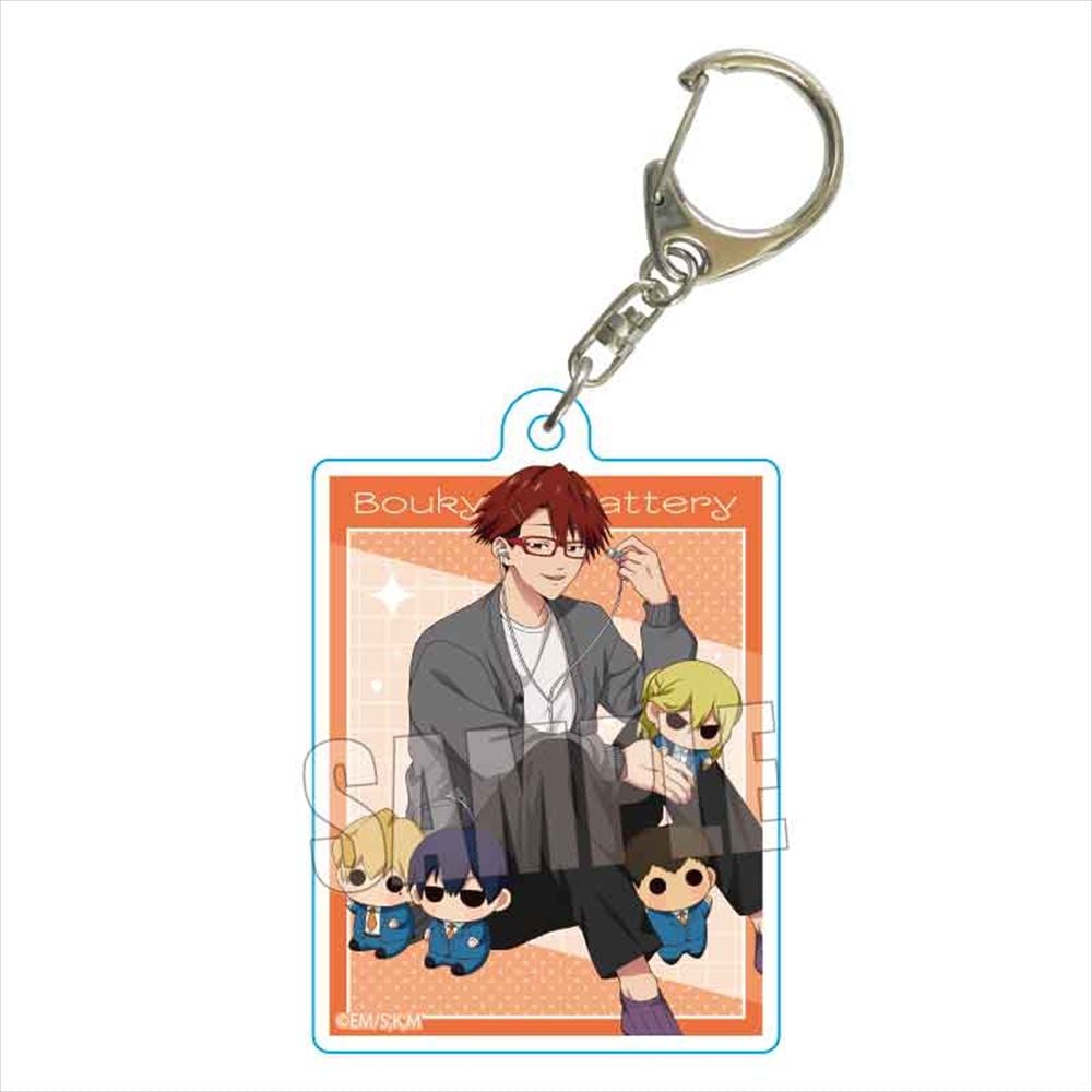 忘却バッテリー トレーディングアクリルキーホルダー ぬいぐるみと
