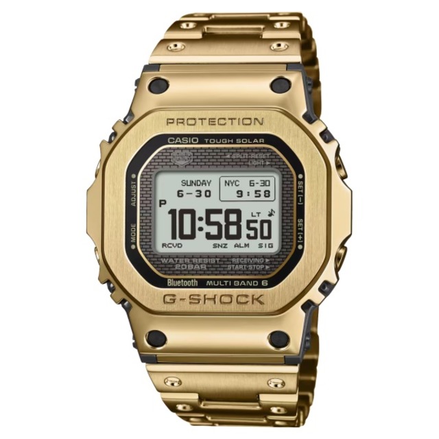 国内正規品 CASIO G-SHOCK カシオ Gショック FULL METAL タフソーラー made in Japan 日本製 メンズ腕時計 GMW-BZ5000GD-9JF
