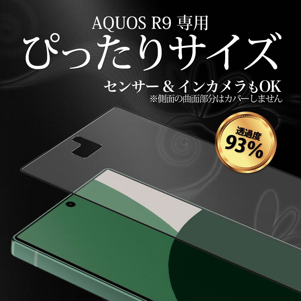 Hy+ AQUOS R9 フィルム SH-51E SH-M28 ガラスフィルム W硬化製法 Hy+ AQUOS R9 フィルム SH-51E SH-M28 ガラスフィルム W硬化製法