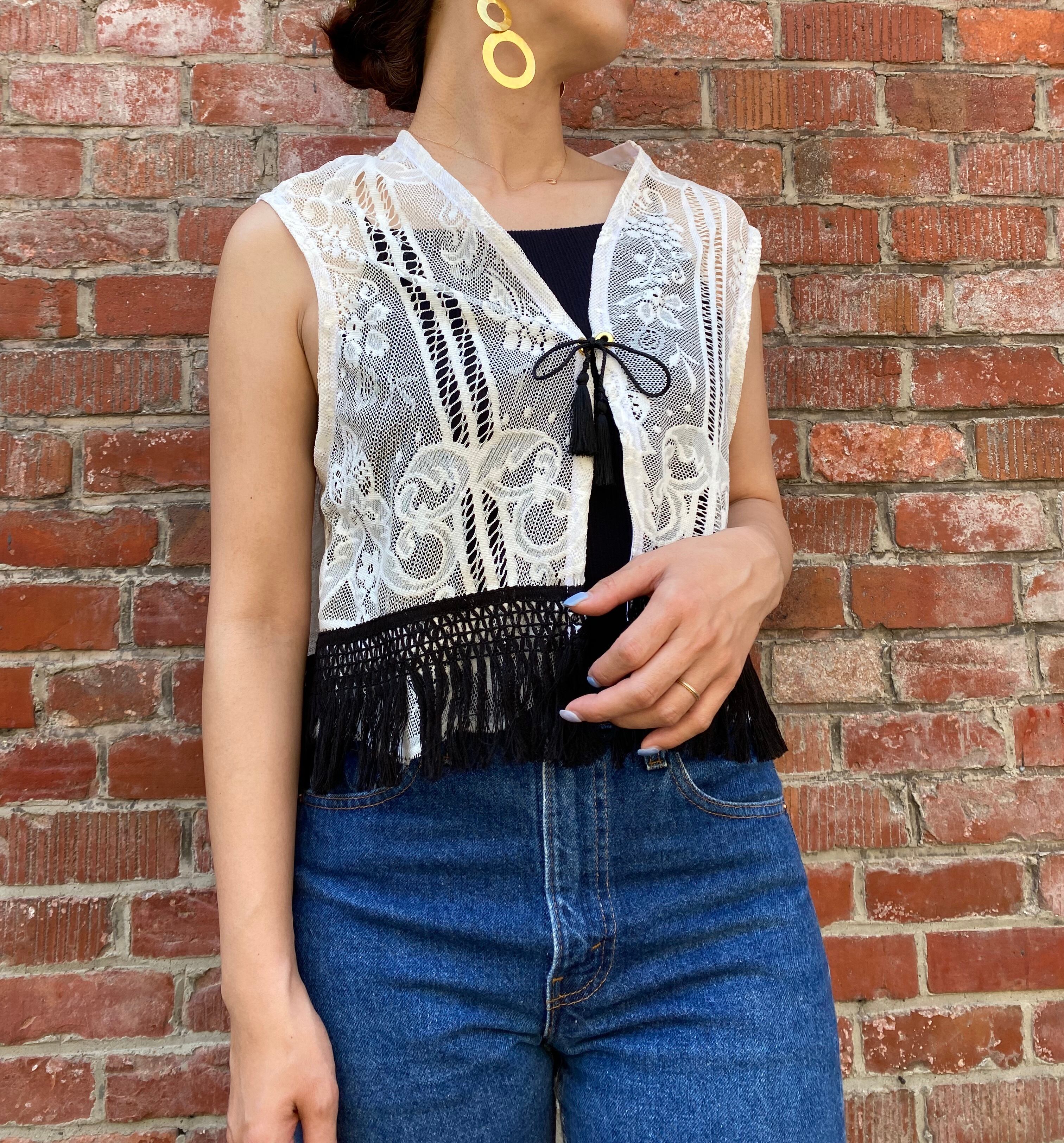 Vintage Lace Remake Vest ④