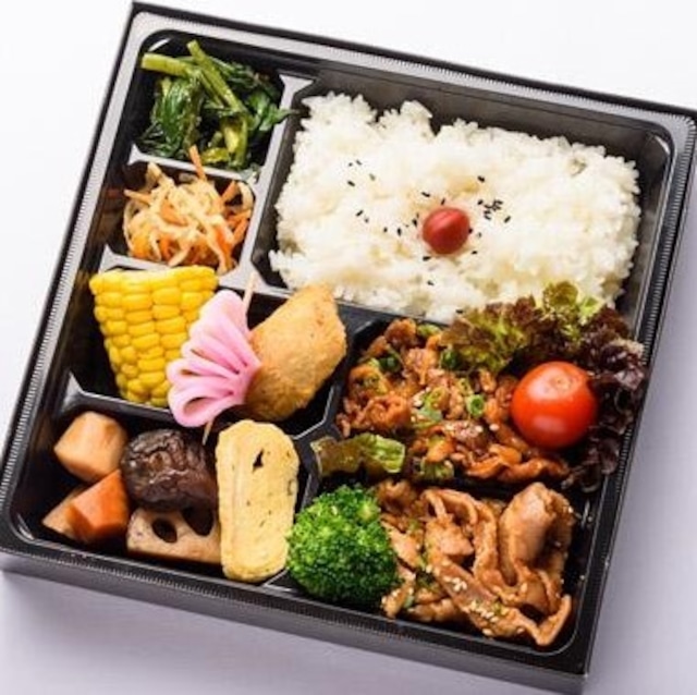 生姜焼き×プルコギ(牛肉)弁当