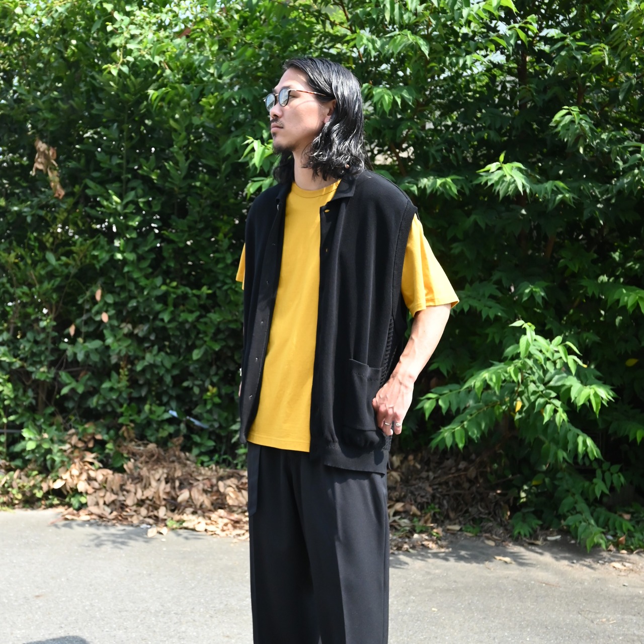 グーチギンガムチェックロングスリーブシャツデッドストック秋スタイル