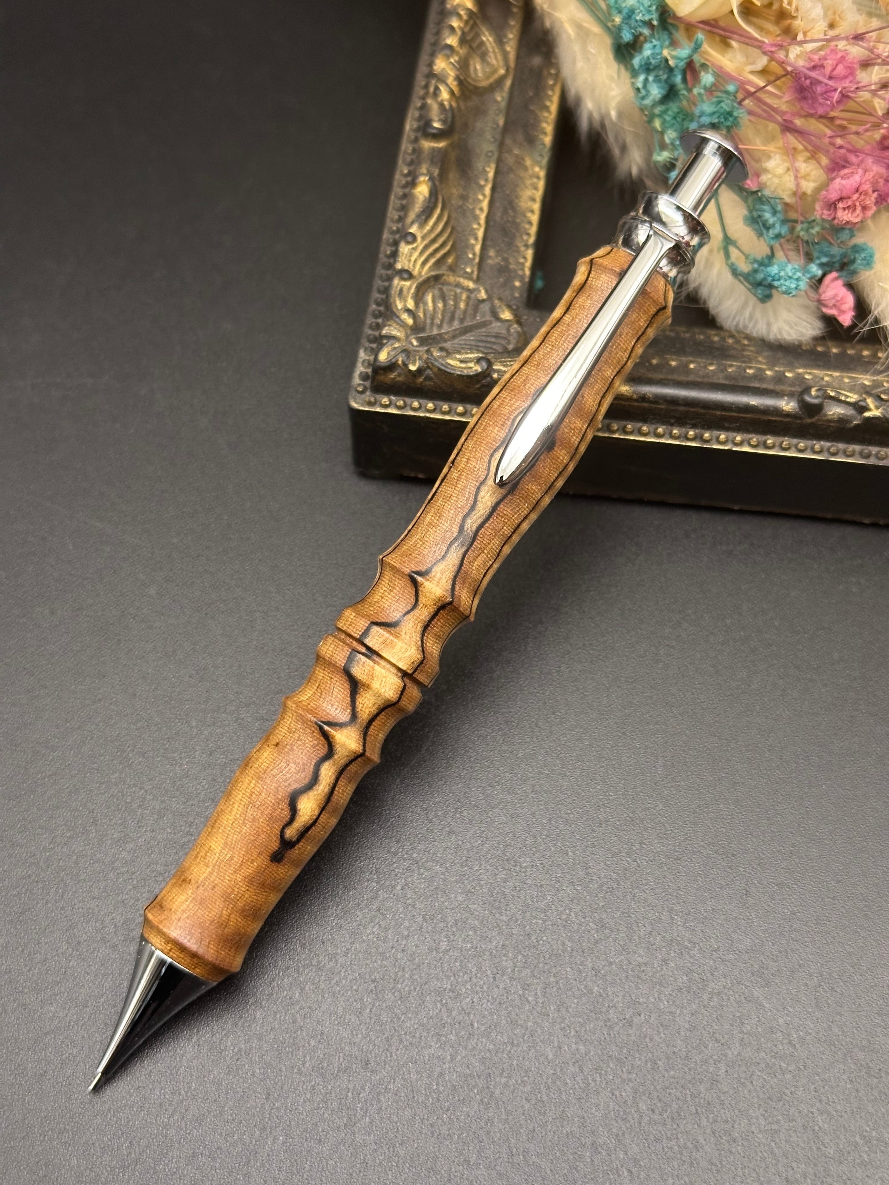 肥松/木軸シャープペン 低重心タイプ | Flamberg