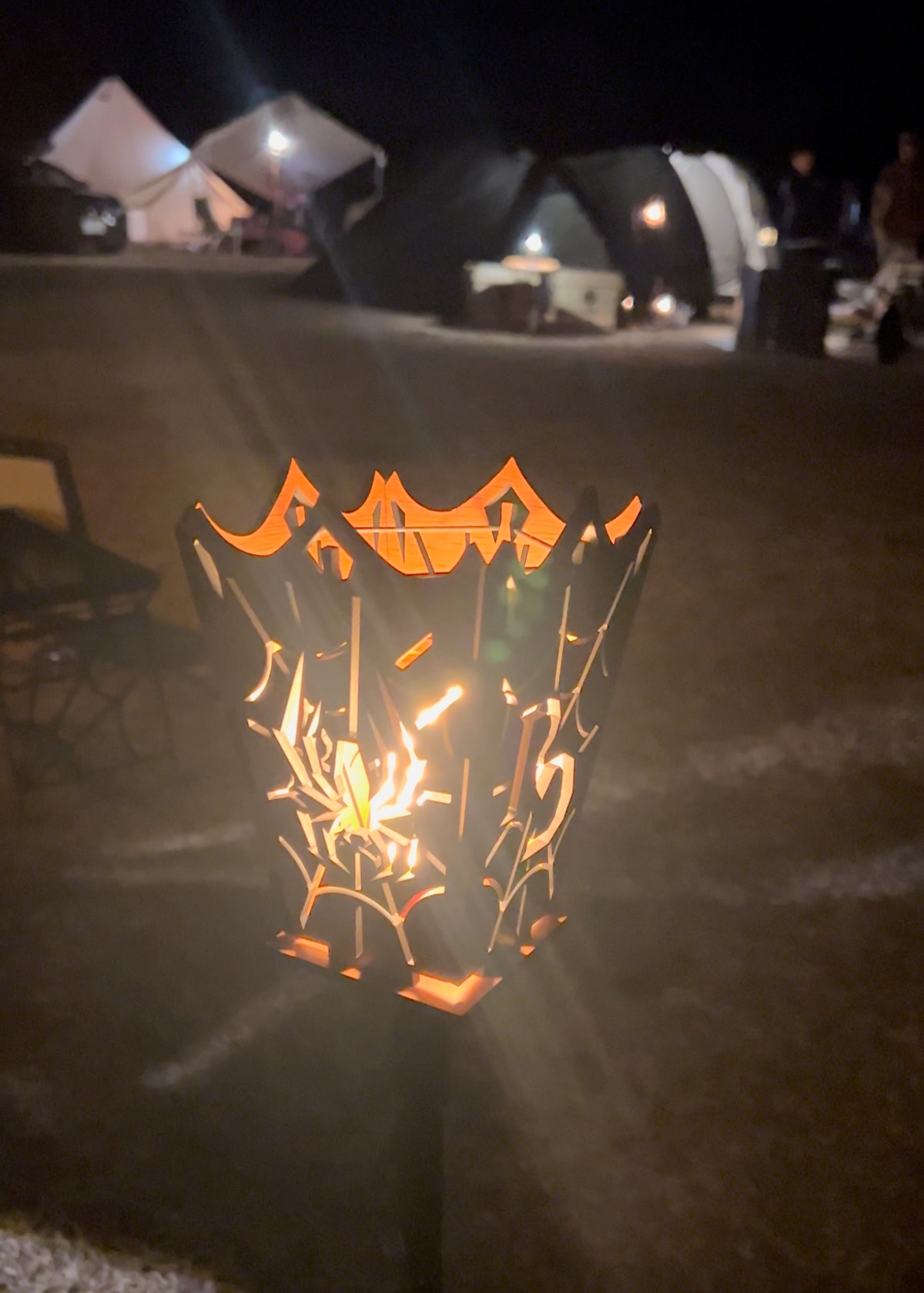 Ledランタンシェード“灯籠“ spider キャンプ おしゃれ | RuggedDesign