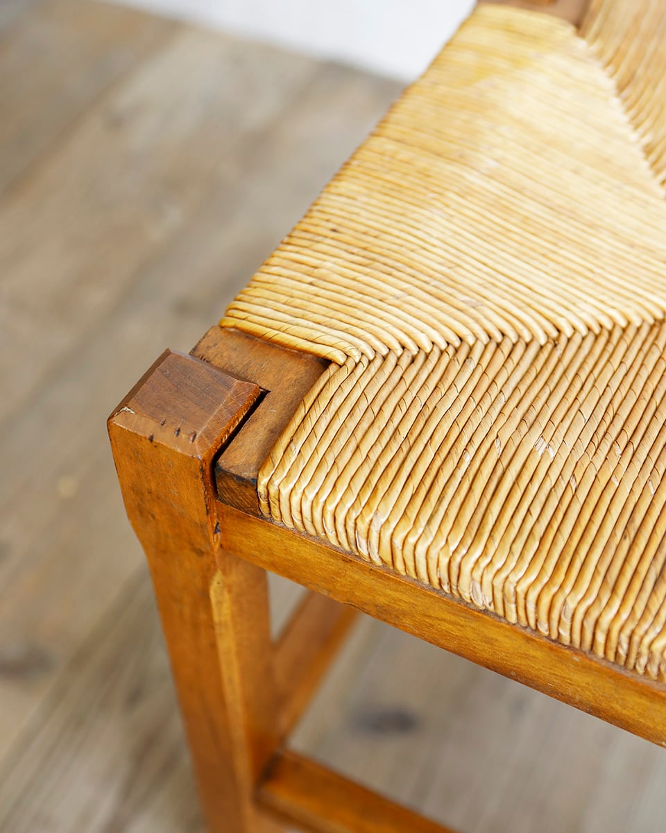 ラッシュシートスツール | Antiques Knock