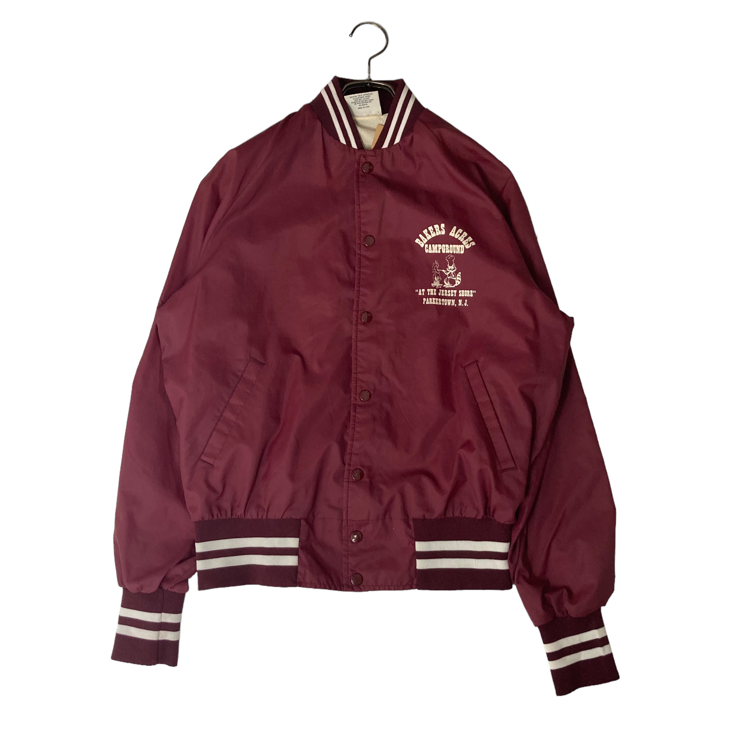 80s-90s】【Made in USA】【ラグランスリーブ】college Lane ナイロン 