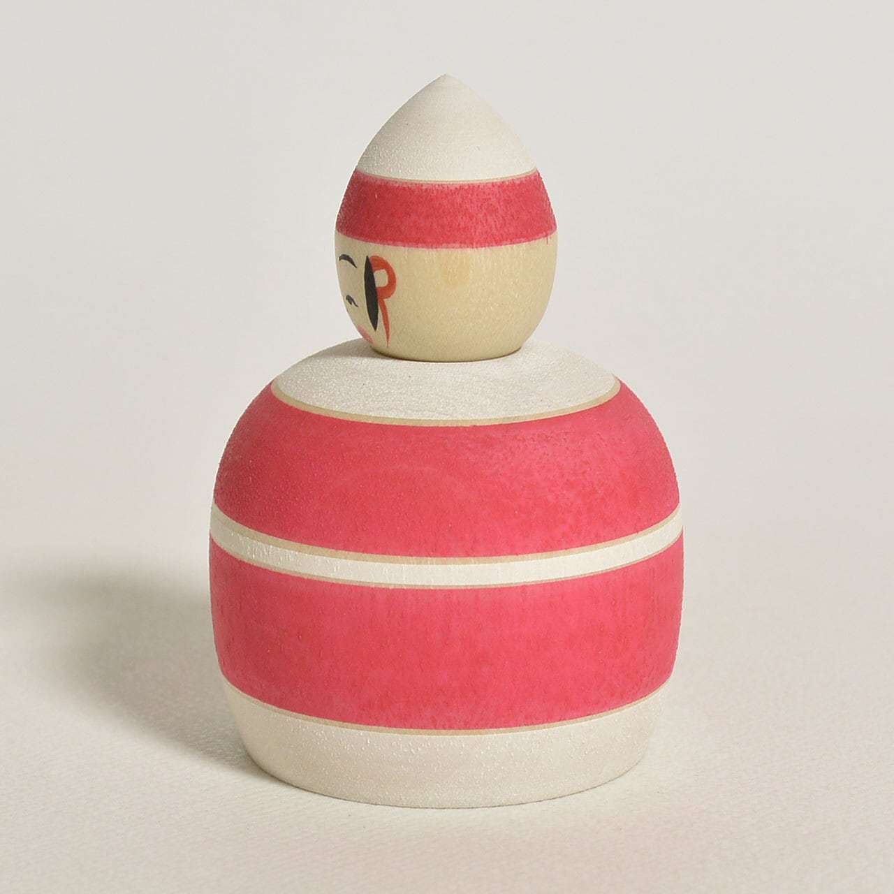 クリスマスえじこちゃんこけし 約1.5寸 約4.5cm 鈴木明 工人（作並系