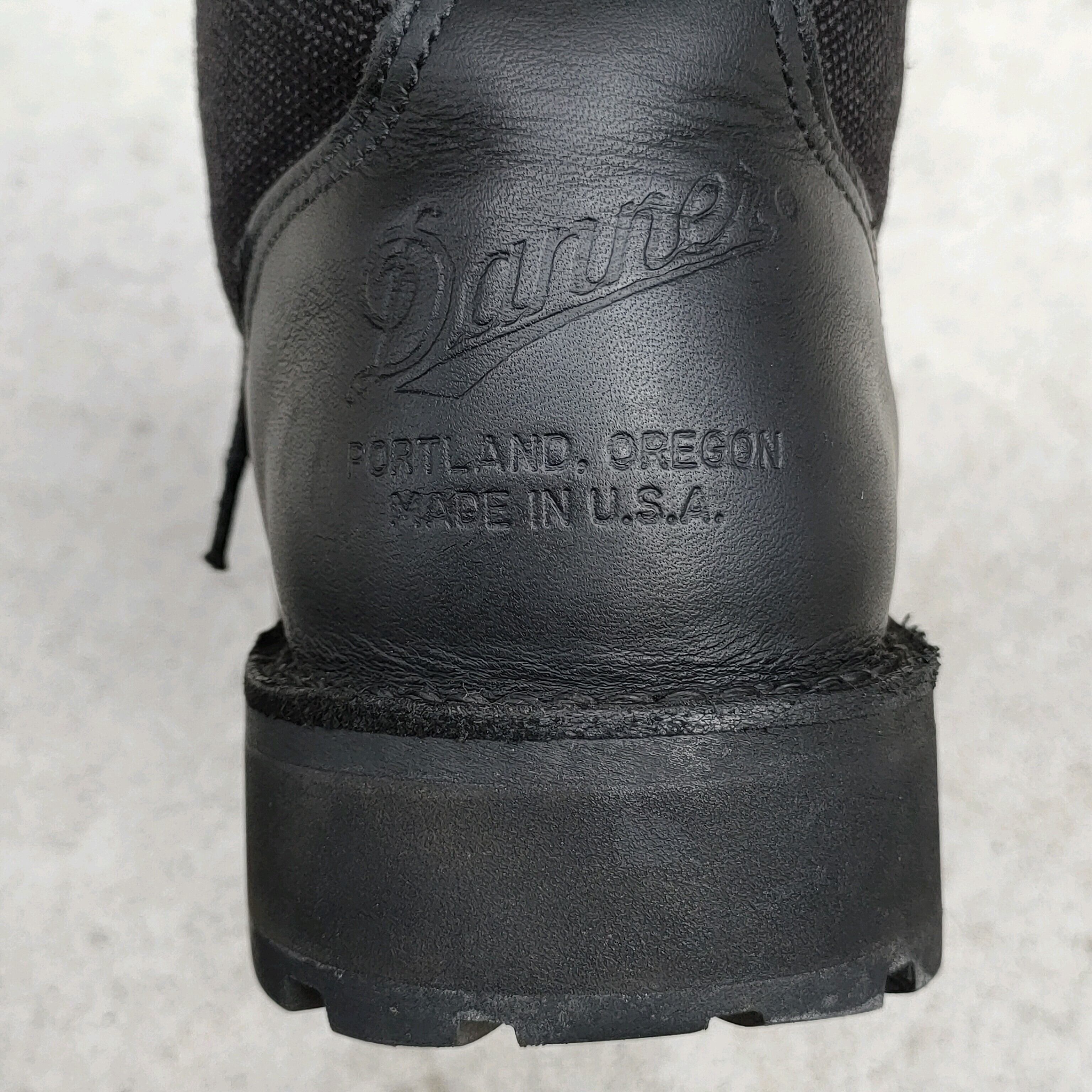 ○【00s/USA製】美品/ダナーDanner/DANNER  LIGHT/31400X/Y2K/白タグ/ゴアテックスGORE-TEX/vibram/レザー×ナイロン/トレッキングブーツ/23/US5ハーフ/EUR37/UK4/黒/QJ080005/