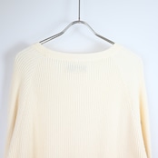 Leh / GANKO別注×damage waffle L/S sweater
