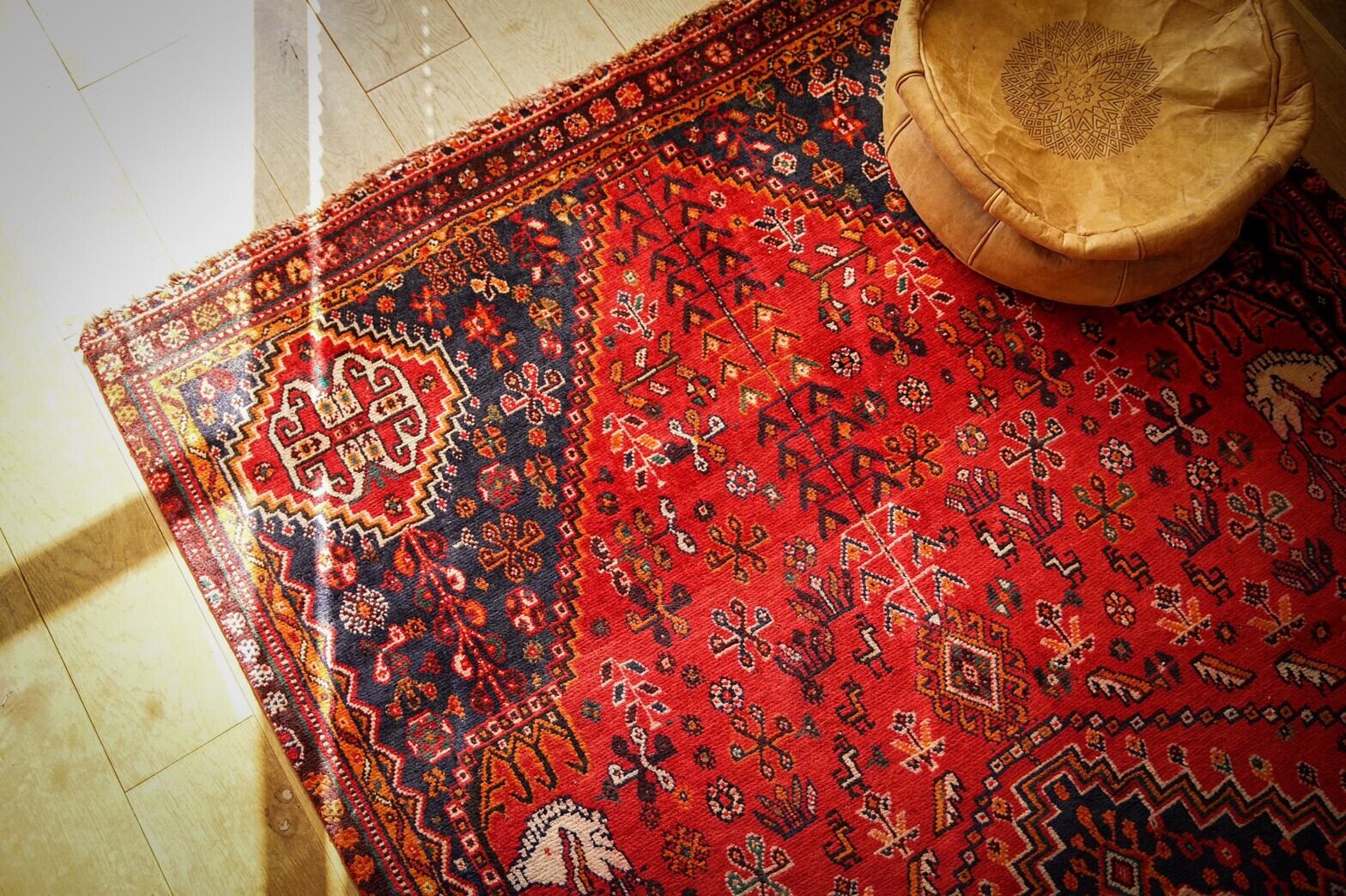 151 -Vintage qashqai rug