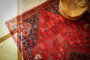 151 -Vintage qashqai rug