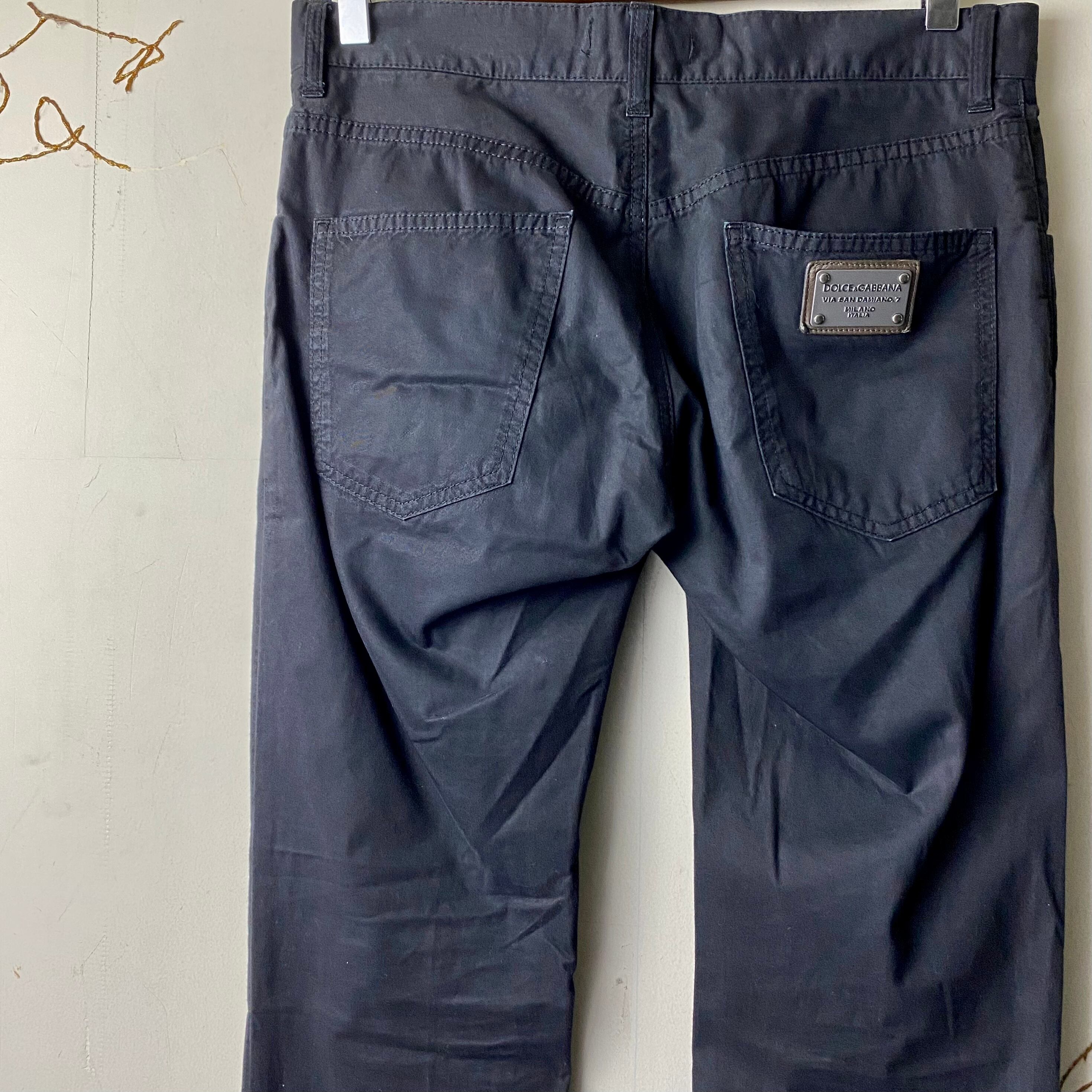 DOLCE&GABBANA black skinny pants | NOIR ONLINE