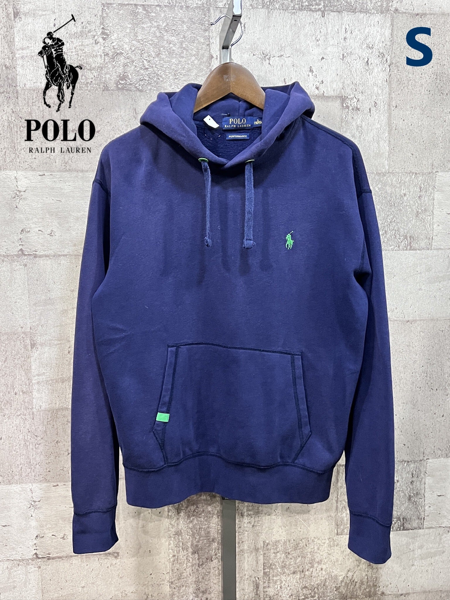 ポロラルフローレン 正規品 プルオーバーパーカー 紺 S ネイビー POLO