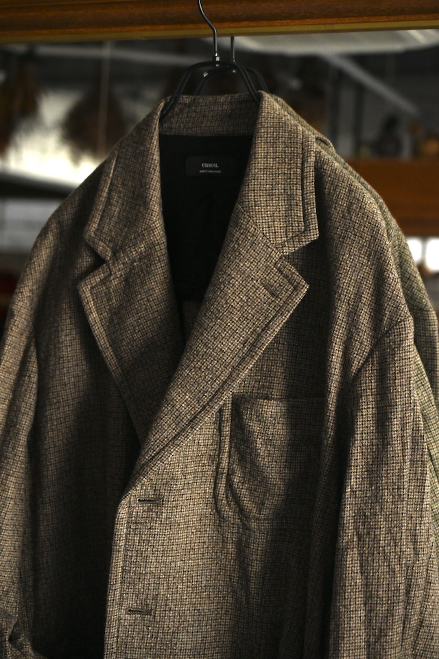 ensou. / Hypersized Blazer (Brown Gun Club)