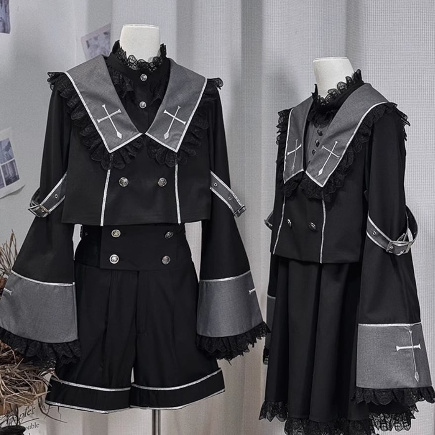 王子系ロリィタ ジャケット 少年装×学園風 男装コーデ向け｜WithU