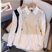 【大きいサイズL-4XL】【春夏新作】ファッショントップス♪アンズ/ブラック2色展開◆#sbotv-2616817