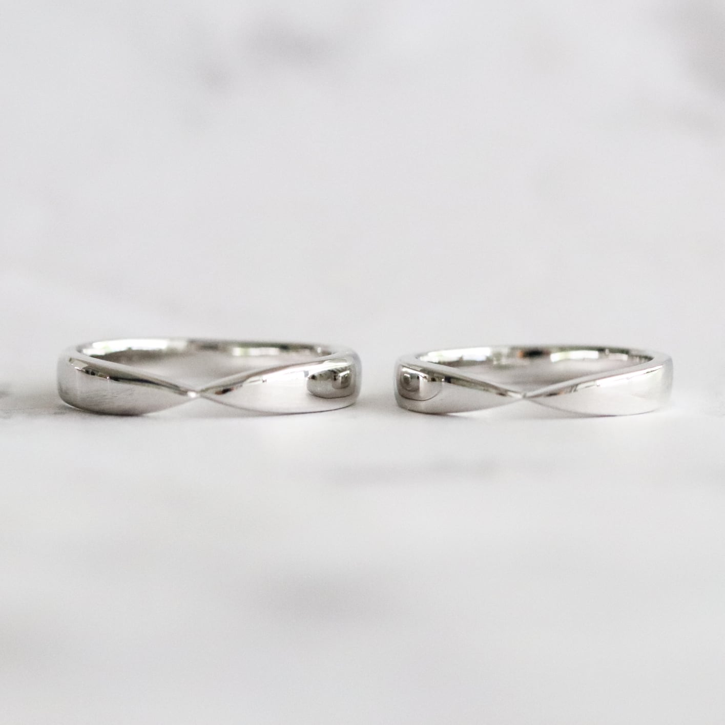 【結婚指輪】リボン_Pt900