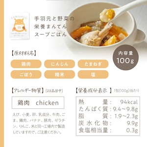 まるまる食べる力応援セット(手羽元ごはん・トマトペンネとごはんの素2種)計4袋