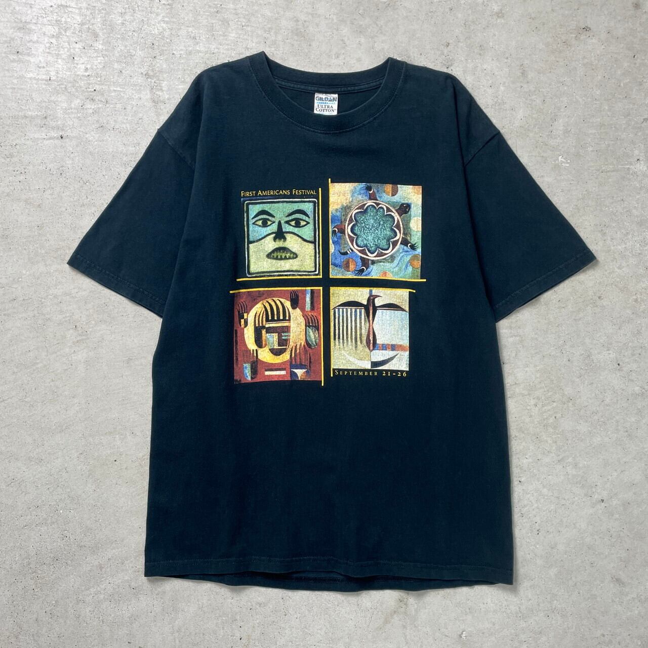 Y2K モード アーバンマクブリング古着 J&ANSフィッシュネットTシャツ  