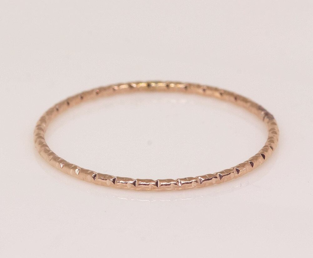 18K 指輪 RGP ゴールド シンプル リング gu1476e | Rainbow Rabbit