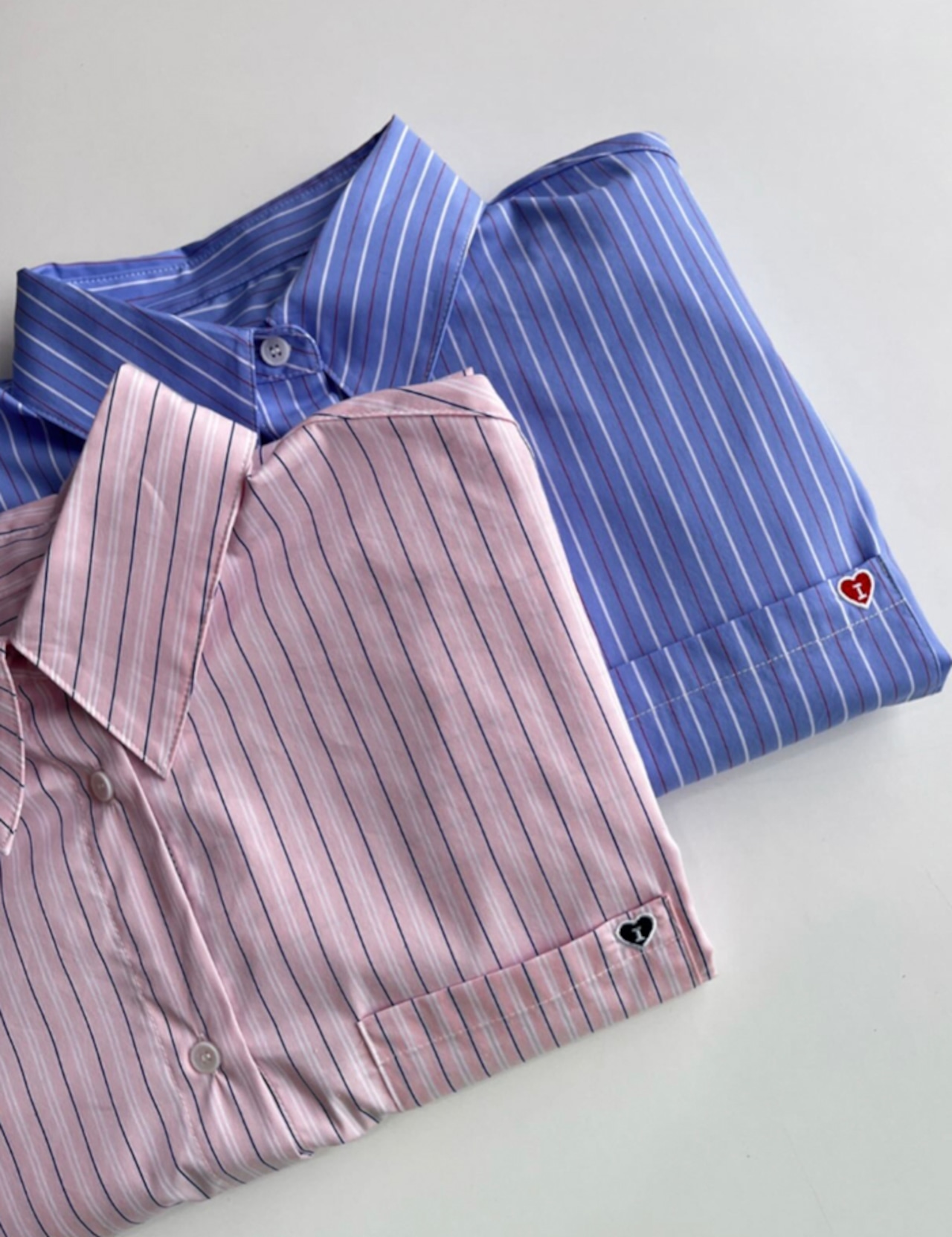 【新作5%OFF・3日間】Stripe Over-Fit Shirts_2colors