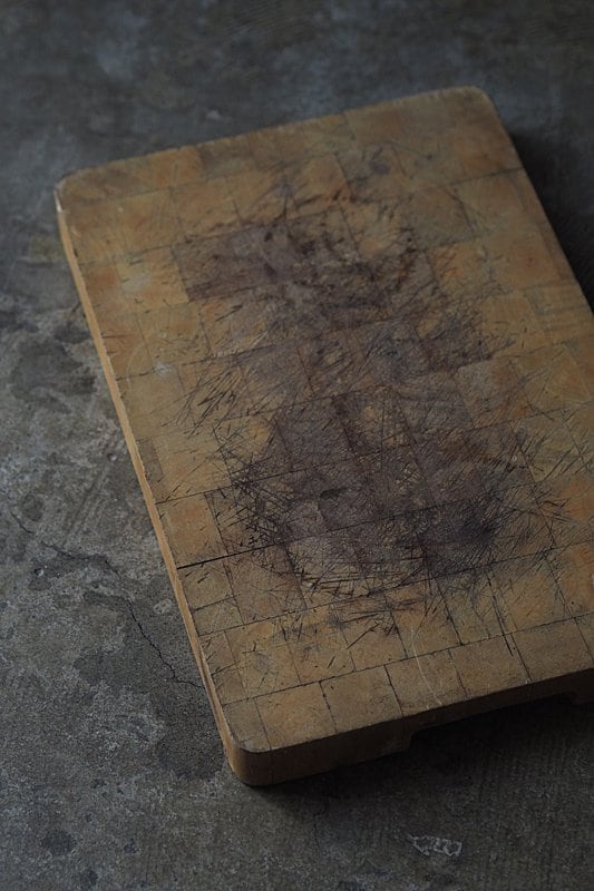 組み木 フランスまな板-vintage cutting board | アンティーク