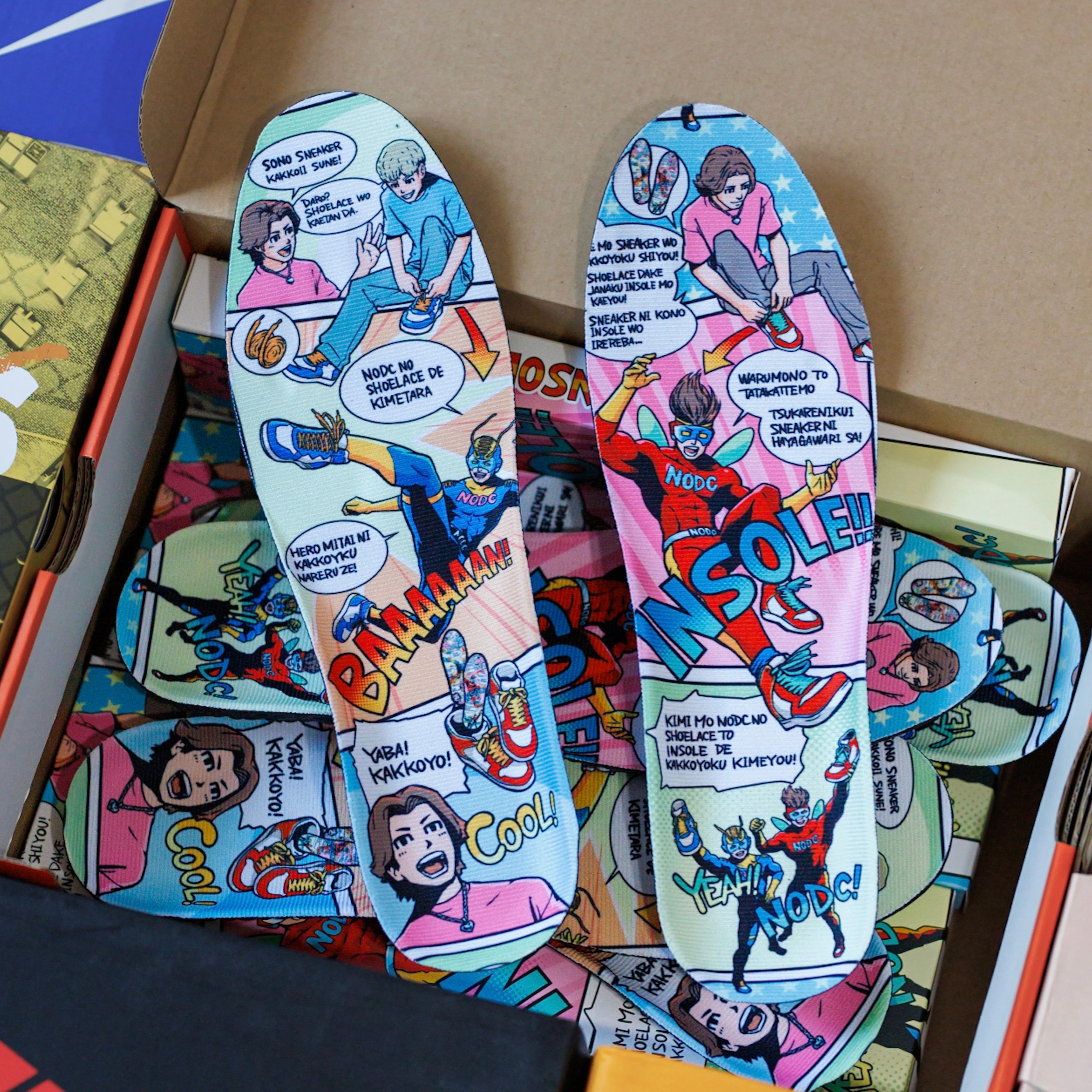 NODC®Confortable Insole 【Amecomi】 | NODC®SHOELACES NODC®Confortable Insole 【Amecomi】 | NODC®SHOELACES