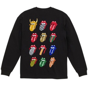 LIPP 「"LIP MULTI" L/S T-Shirts Black/White」