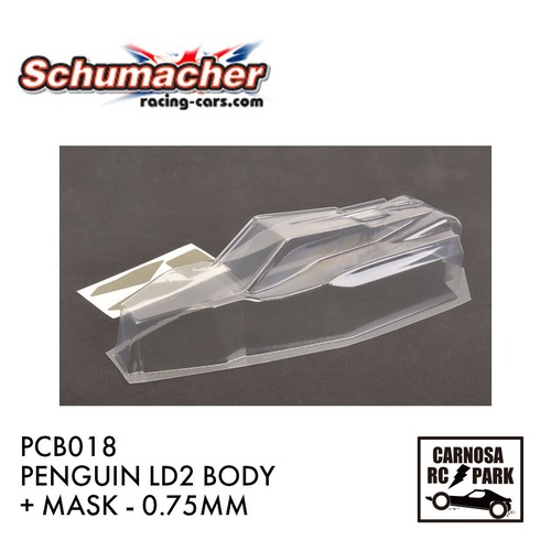 【Schumacher シュマッカー】PenguinLD2ボディ+Mask -0.75mm1[PCB018]