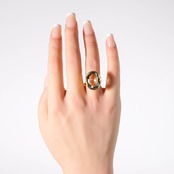 【10号】グリーンアメシスト リング（グラン）