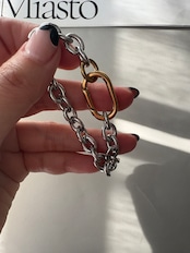 リンクアクセントブレスレット