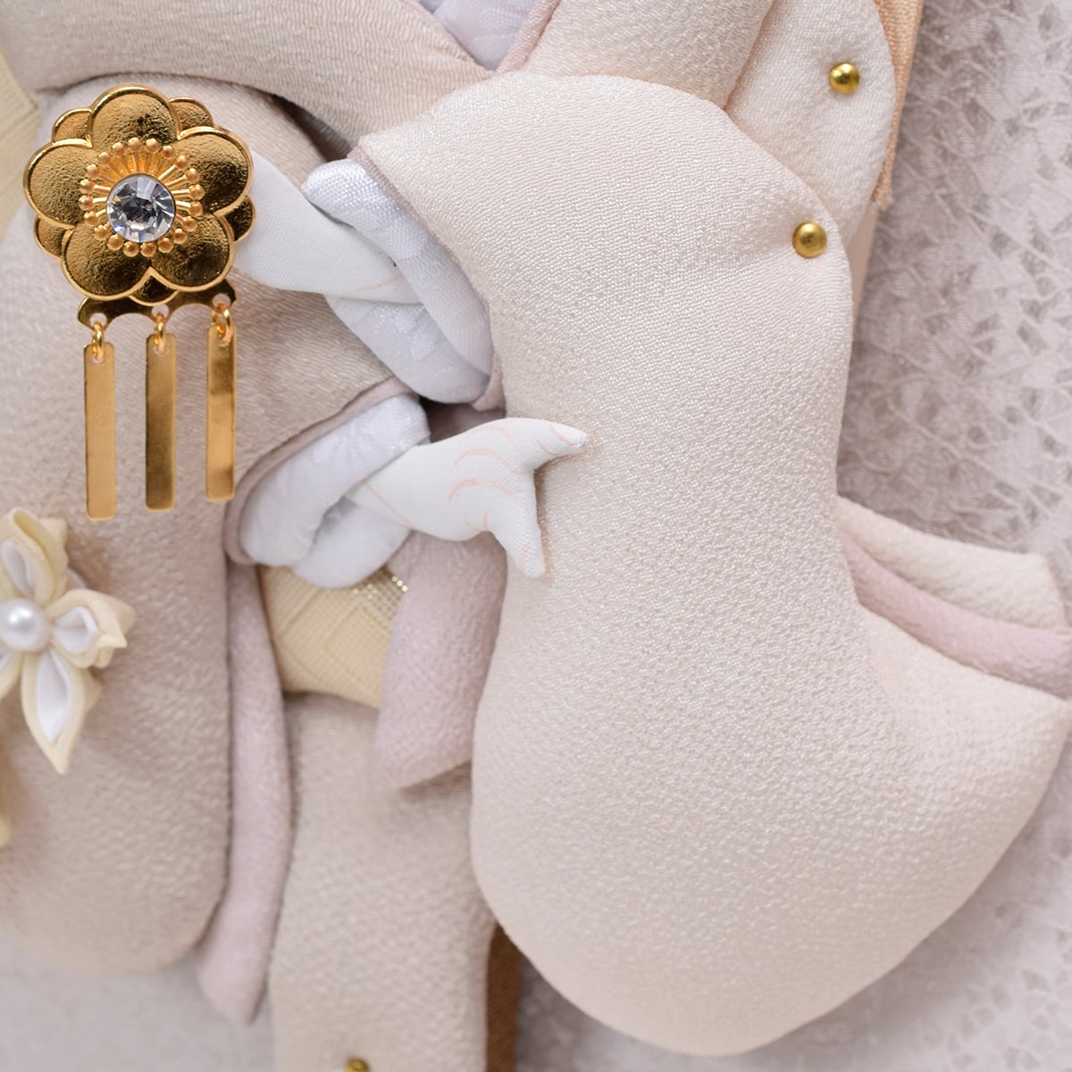 美術工芸品手作り羽子板　琴 おしゃれでかわいい「ことの破魔弓」コンパクトで壁掛け可能