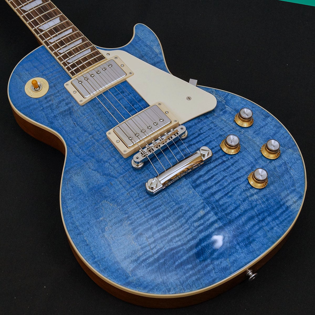 Gibson Les Paul Standard 60s Figured Top (Ocean Blue Gibson Les Paul Standard 60s Figured Top (Ocean Blue