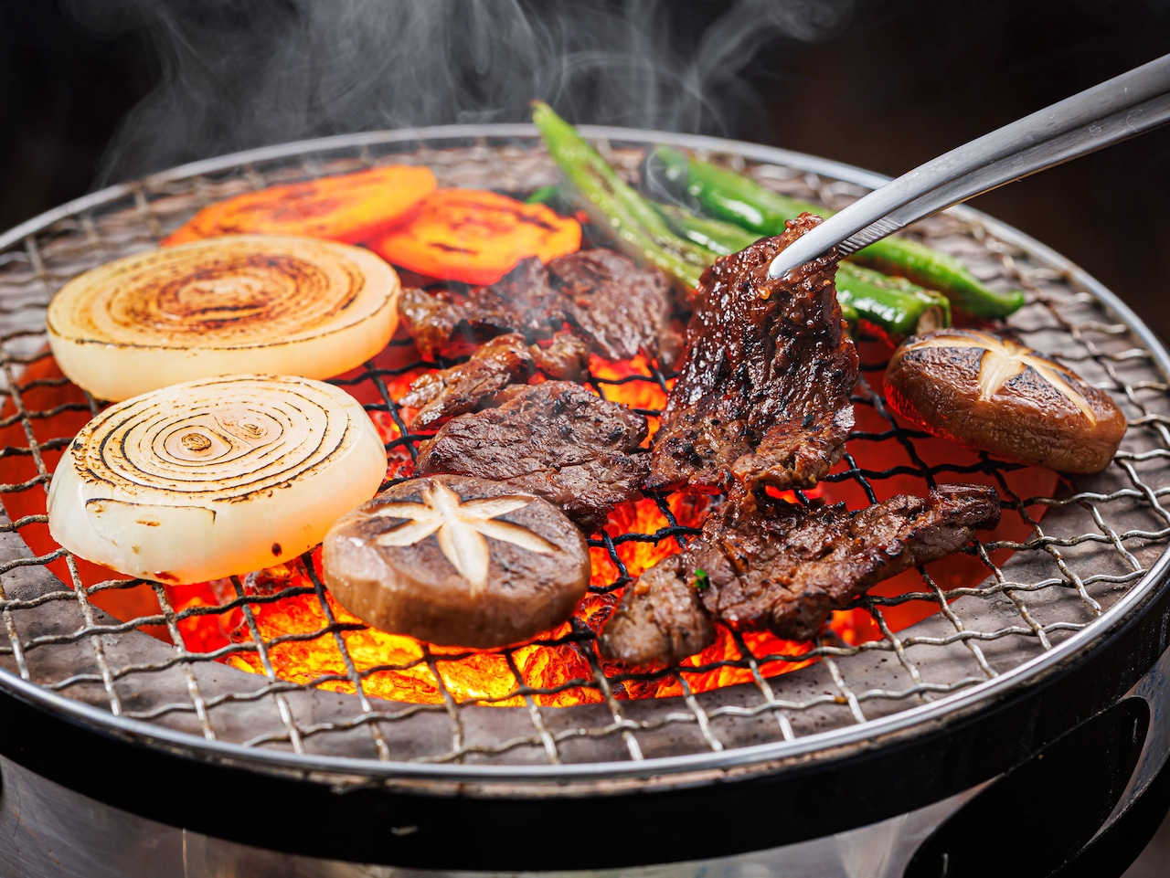 国産　味付牛カルビ　200g