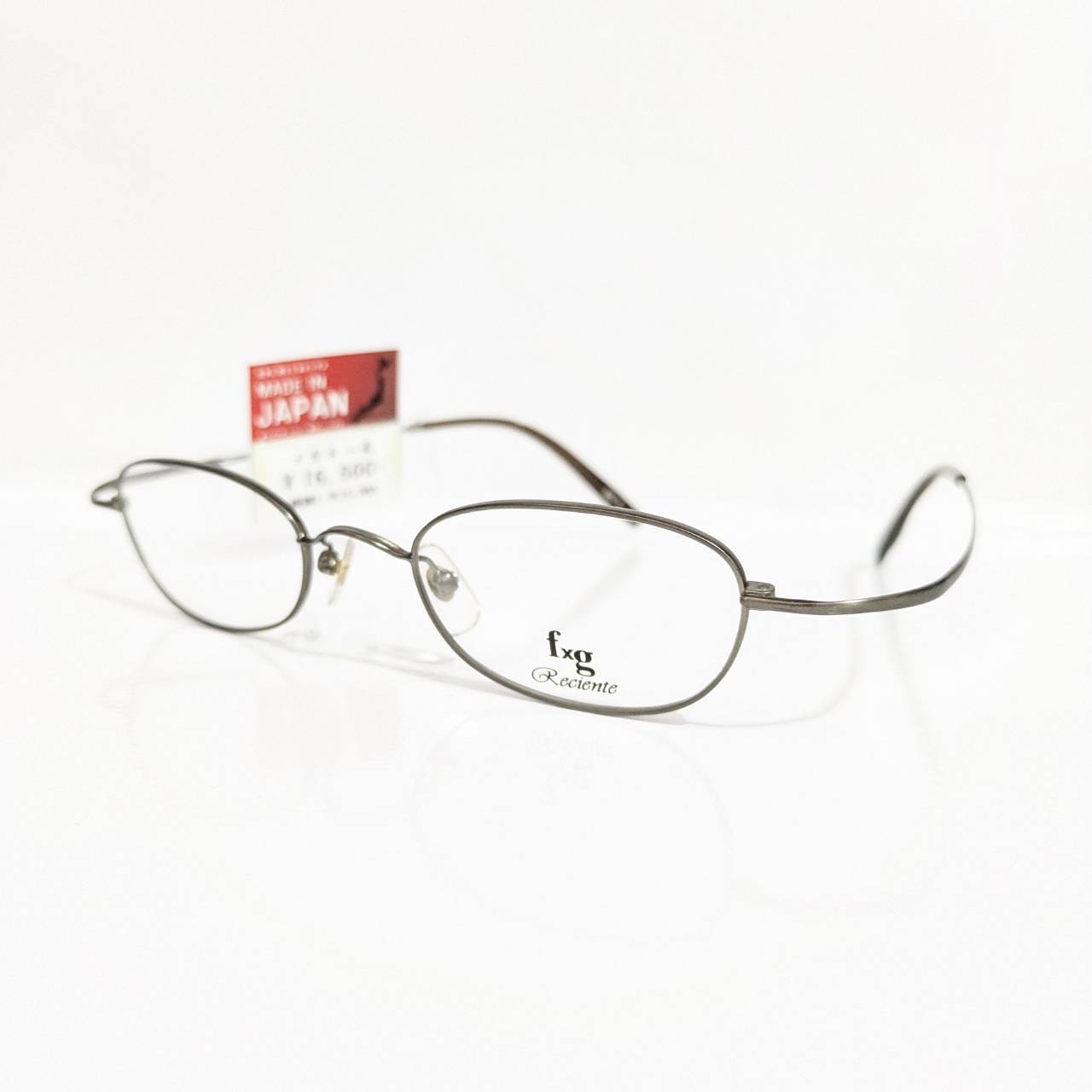 【fxg】オーバルメタルフレーム ガンメタ