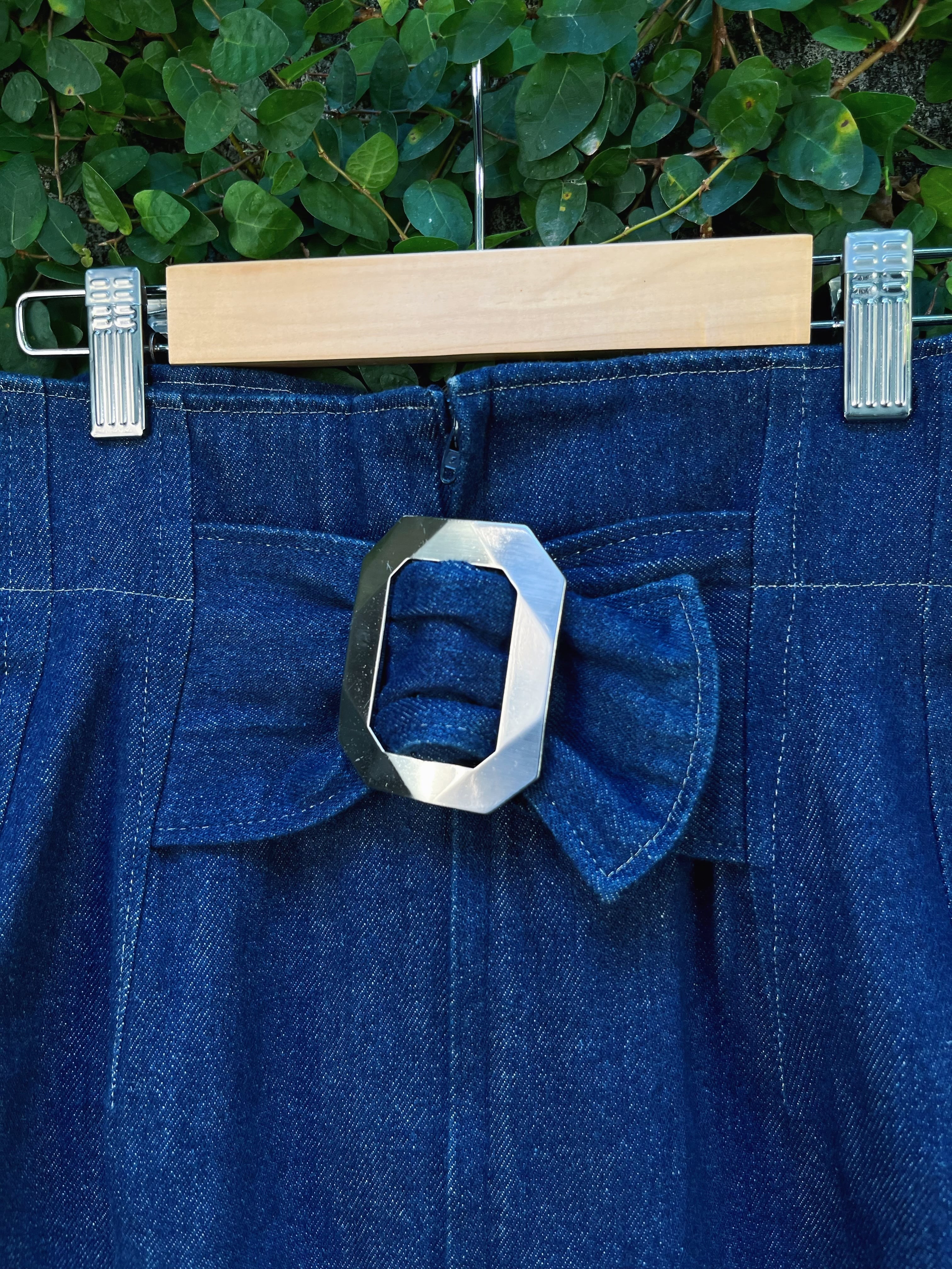 remake ✂︎ fairy's outing big buckle skirt