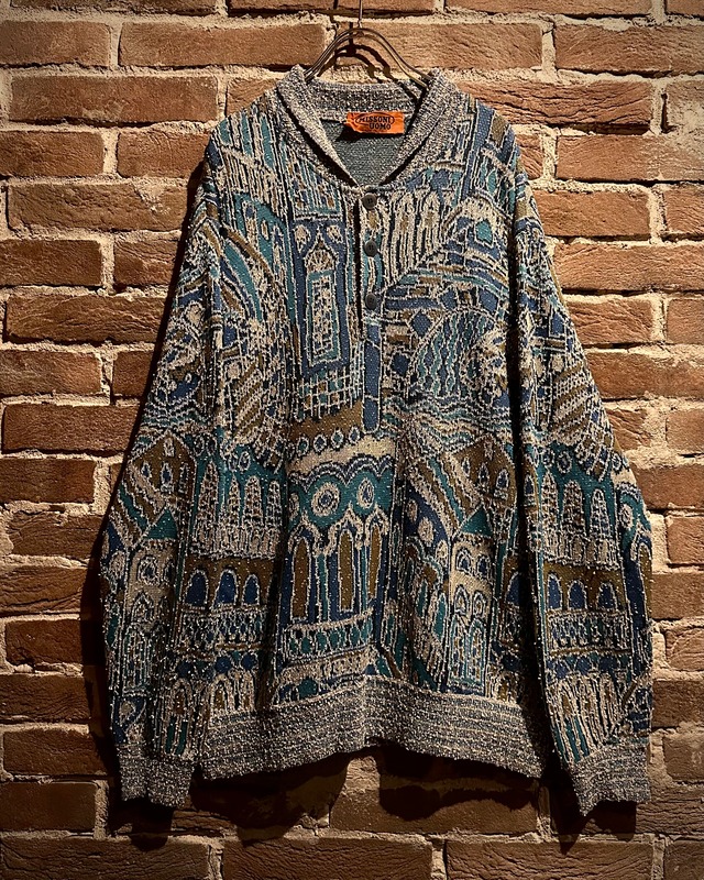 【Caka act3】“MISSONI” Special Pattern Vintage Knit