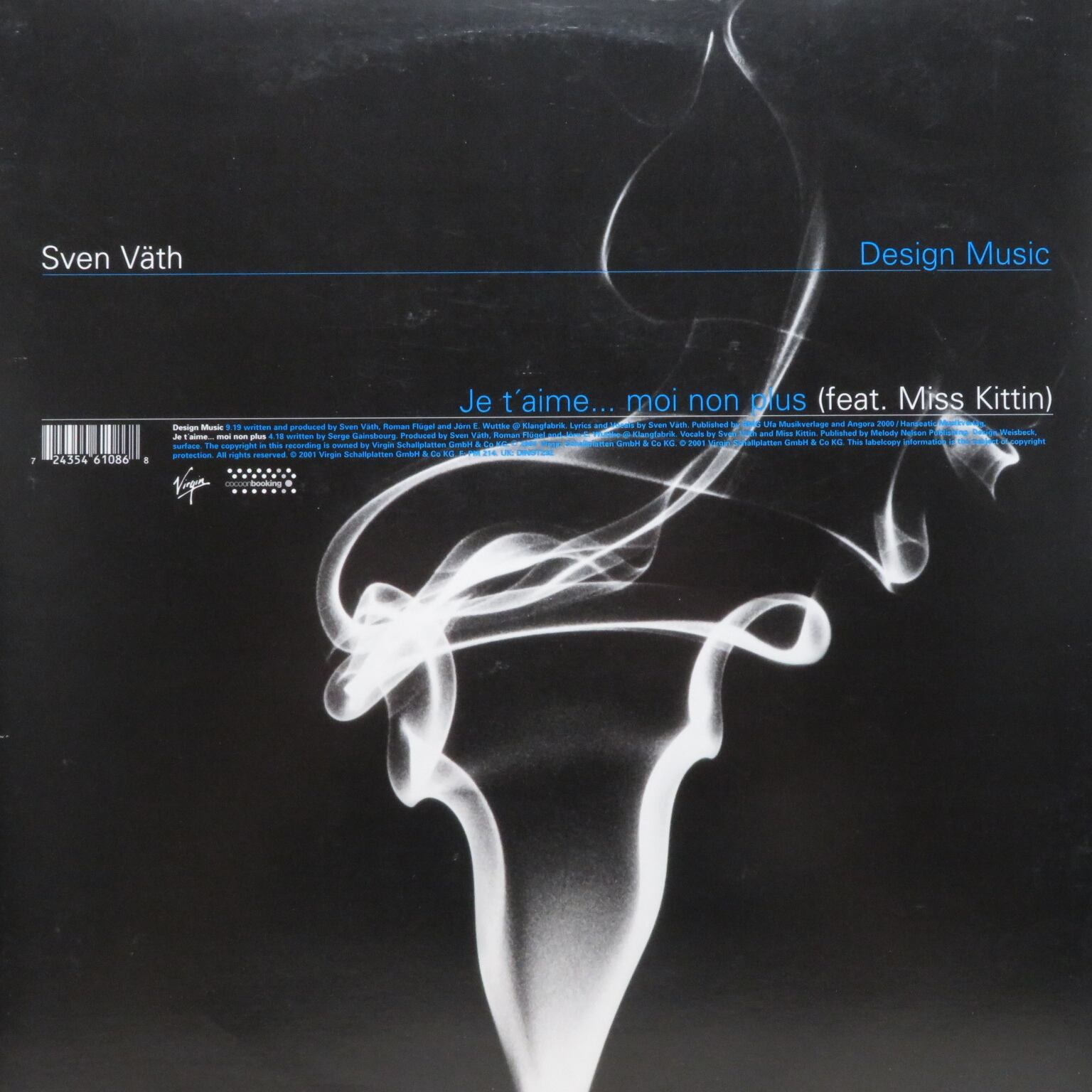 Sven Vath / Je T'aime ... Moi Non Plus / Design Music [DINST 232] - 画像2