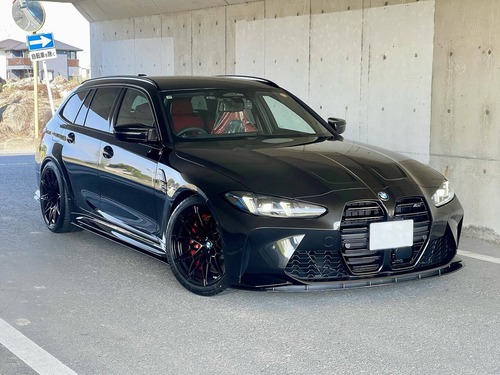 Next innovation フロント/サイド/リアアンダ－スポイラ－ セット グロスブラックモデル BMW G81 M3 ツーリング