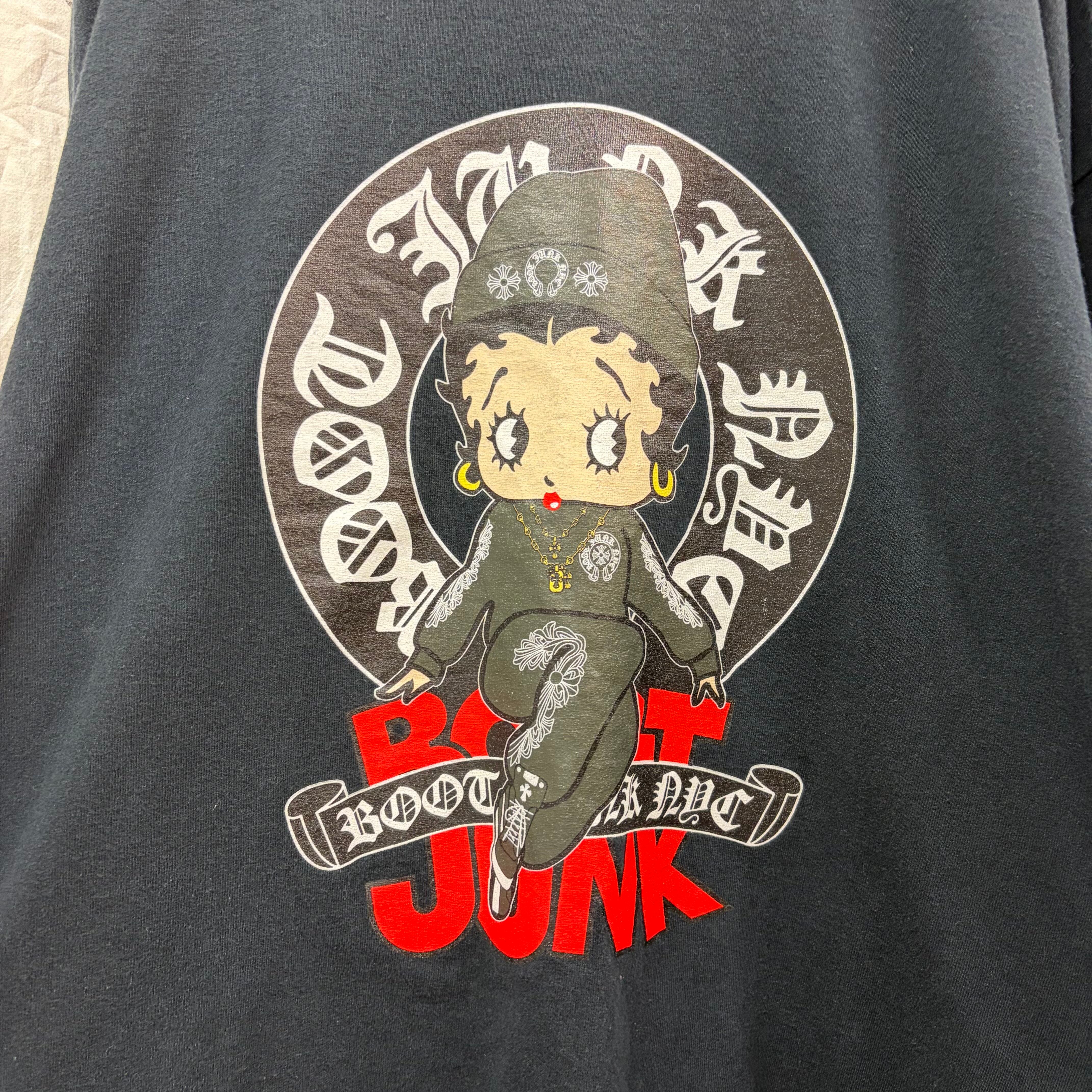 BOOTJUNK クロムハーツベティちゃんプリントロンT | 古着屋PENNY