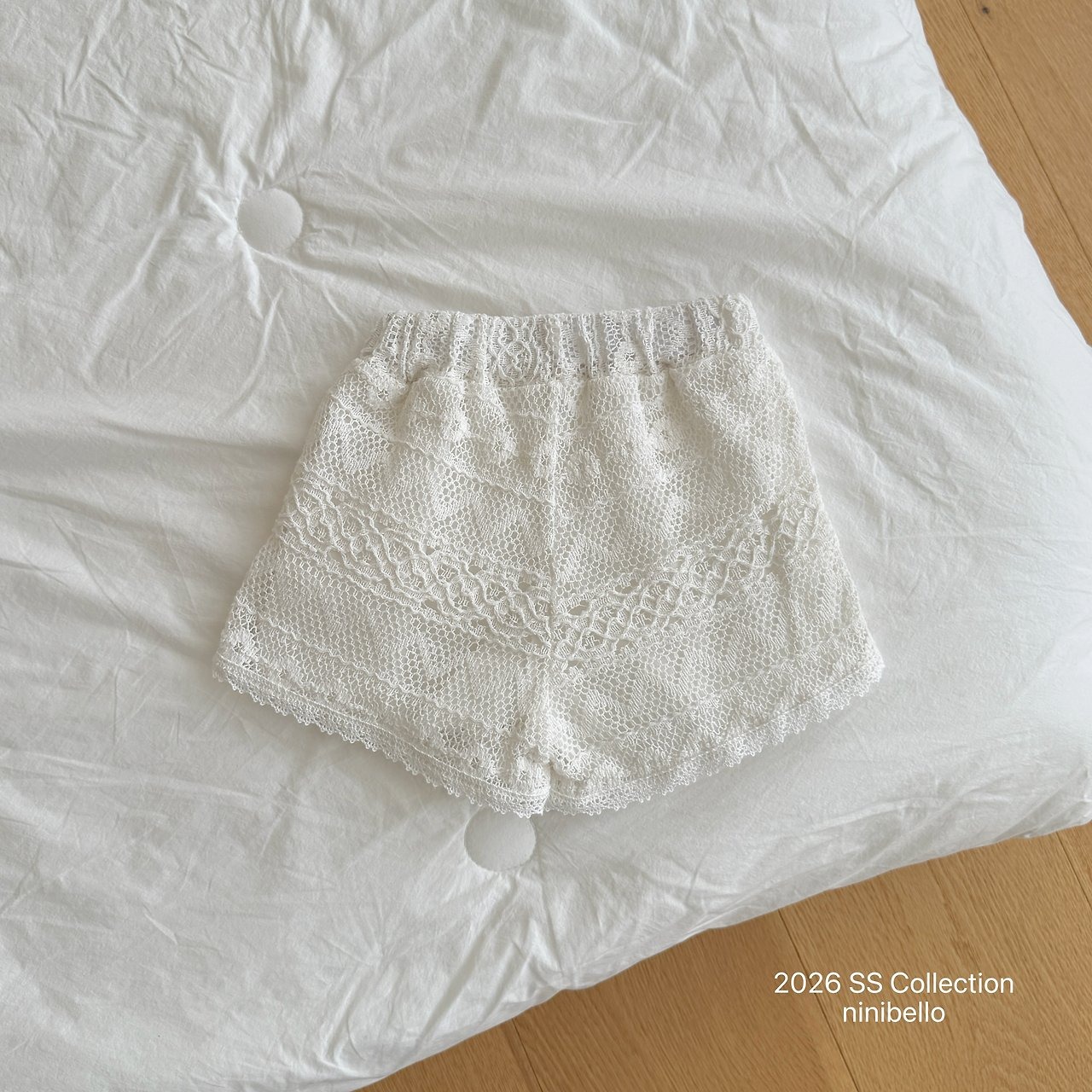 [ninibello] Crochet shorts / [니니벨로] 크로셰쇼츠