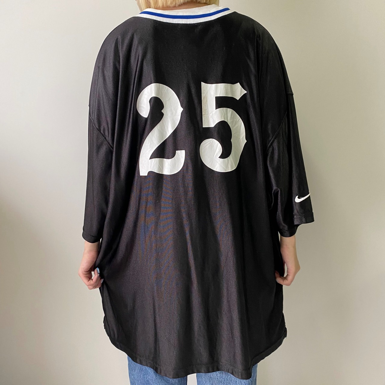 ビッグサイズ 90年代 USA製 NIKE ナイキ TIFT co. フットボールシャツ 