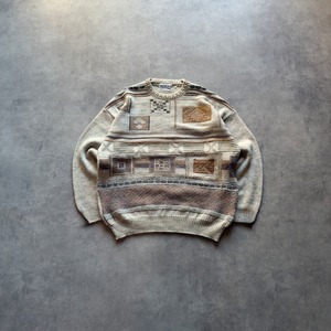 90's CREAZIONI GIEMME Textured Knit sweater