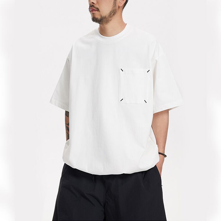 ★POCKET ROUND NECK HALF SLEEVE T　　　A0612